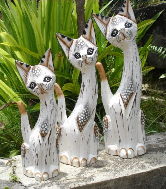 White Cats-Small-Set of 10-1196